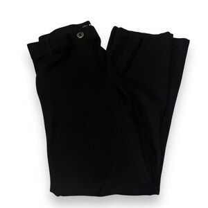 Betabrand Classic Dress Yoga Pant Bootcut Size Large Black Stretch Pull On